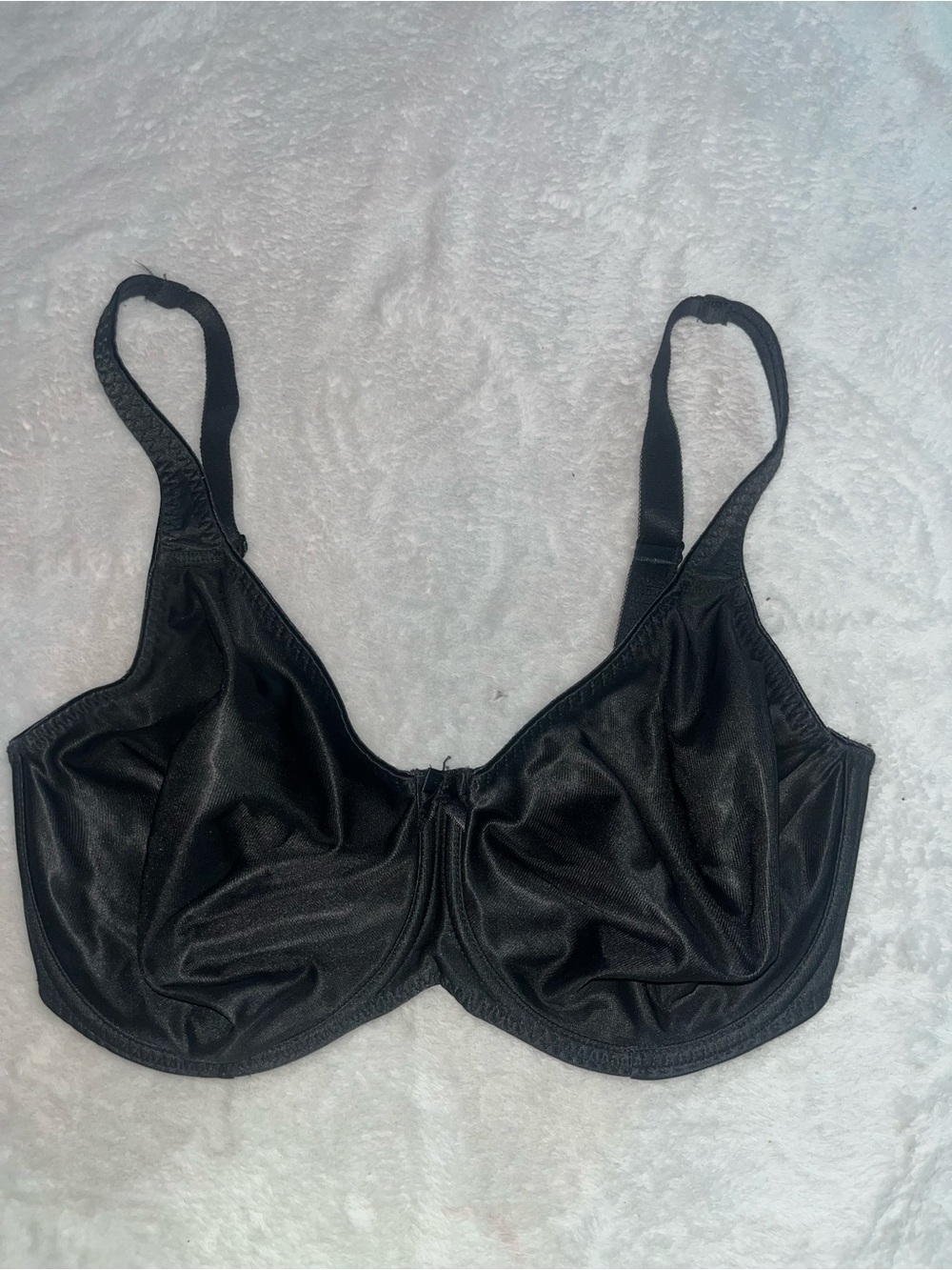 Fantasie 4500 Smoothing Moulded Full Cup Bra Black Full Coverage Underwire 36H - Picture 6 of 10